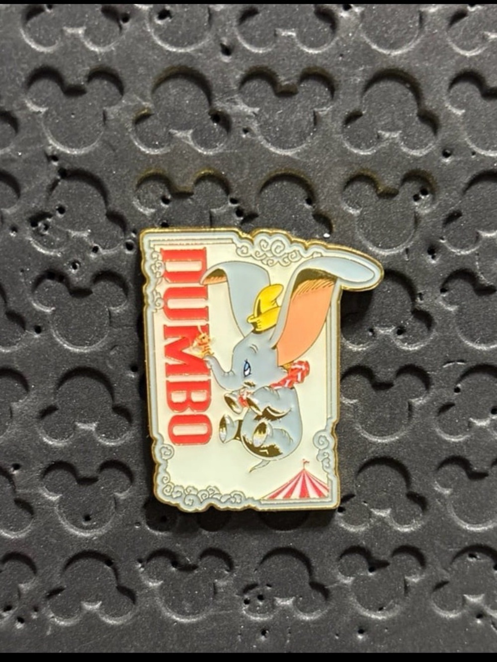 Loungefly Dumbo Enamel Brooch - Blue, Pink, Yellow, Red, White, Gold